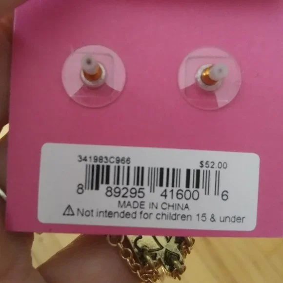 Betsey Johnson hamasa evil eye earrings very cool boho hippie gypsy - Picture 7 of 9